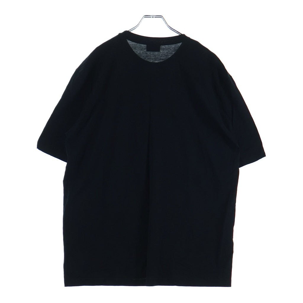 FENDI(フェンディ) FF LOGO MESH CREW T-SHIRT FAF538 FF ロゴ メッシュ クルーネック半袖Tシャツカットソー ブラック