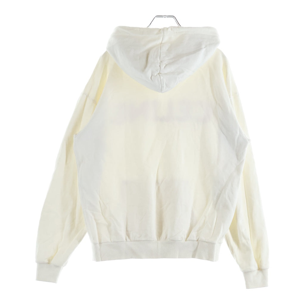 CELINE(セリーヌ) 23SS RHINESTONE HOODIE 2Y88B670Q ラインストーンロゴ プルオーバーパーカー フーディ ホワイト