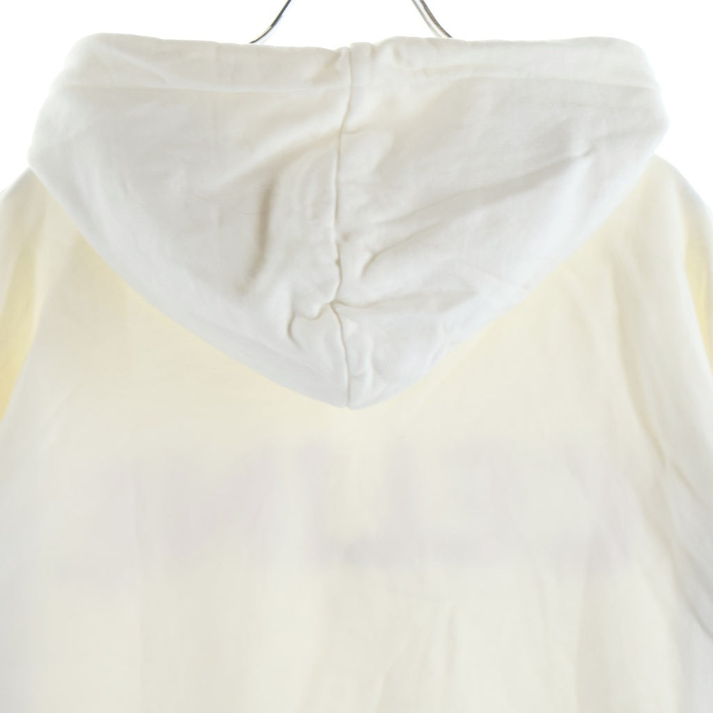 CELINE(セリーヌ) 23SS RHINESTONE HOODIE 2Y88B670Q ラインストーンロゴ プルオーバーパーカー フーディ ホワイト