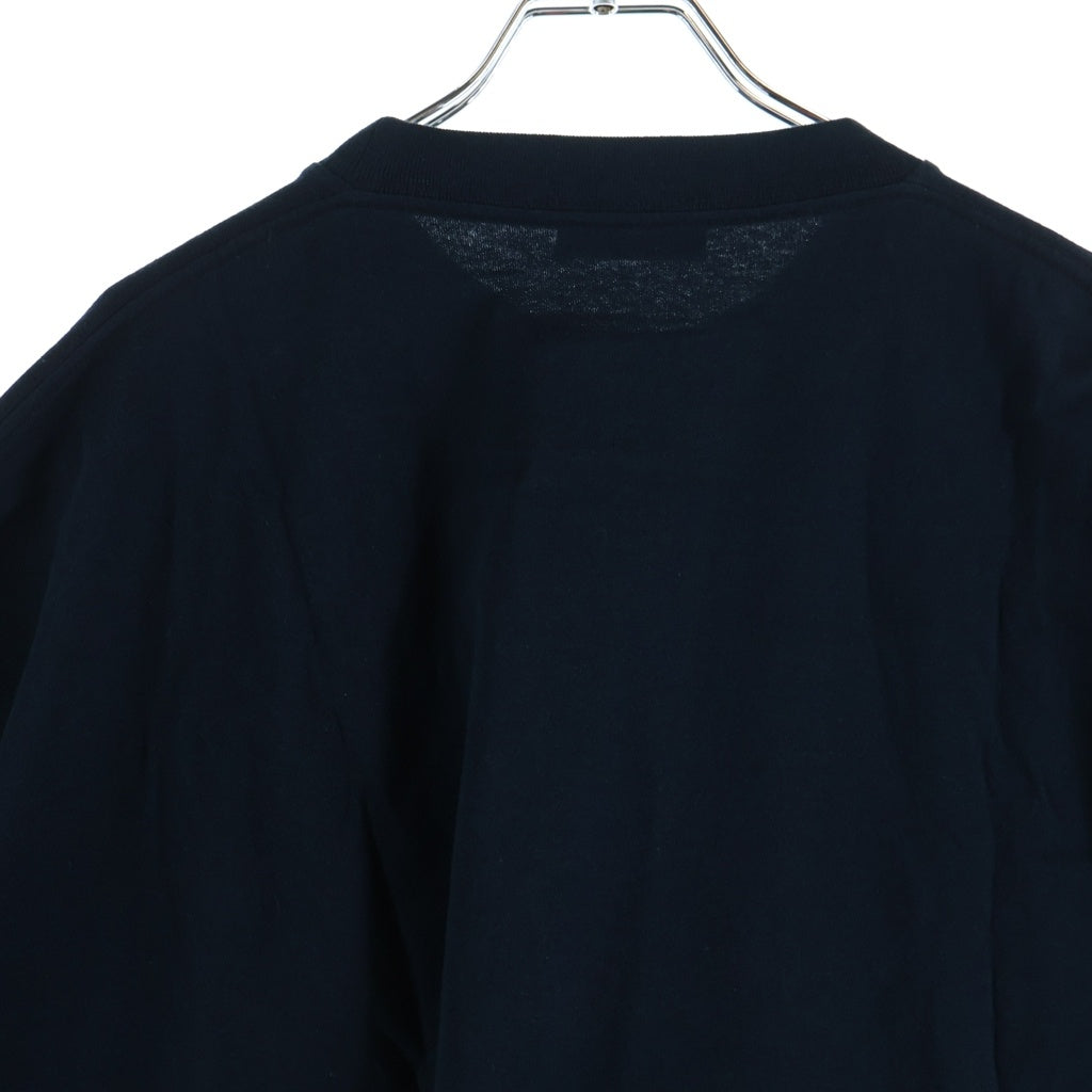 BALENCIAGA(バレンシアガ) 19AW Shifted T-shirt 583917 オーバーサイズ シフテッド クルーネック半袖Tシャツカットソー ネイビー