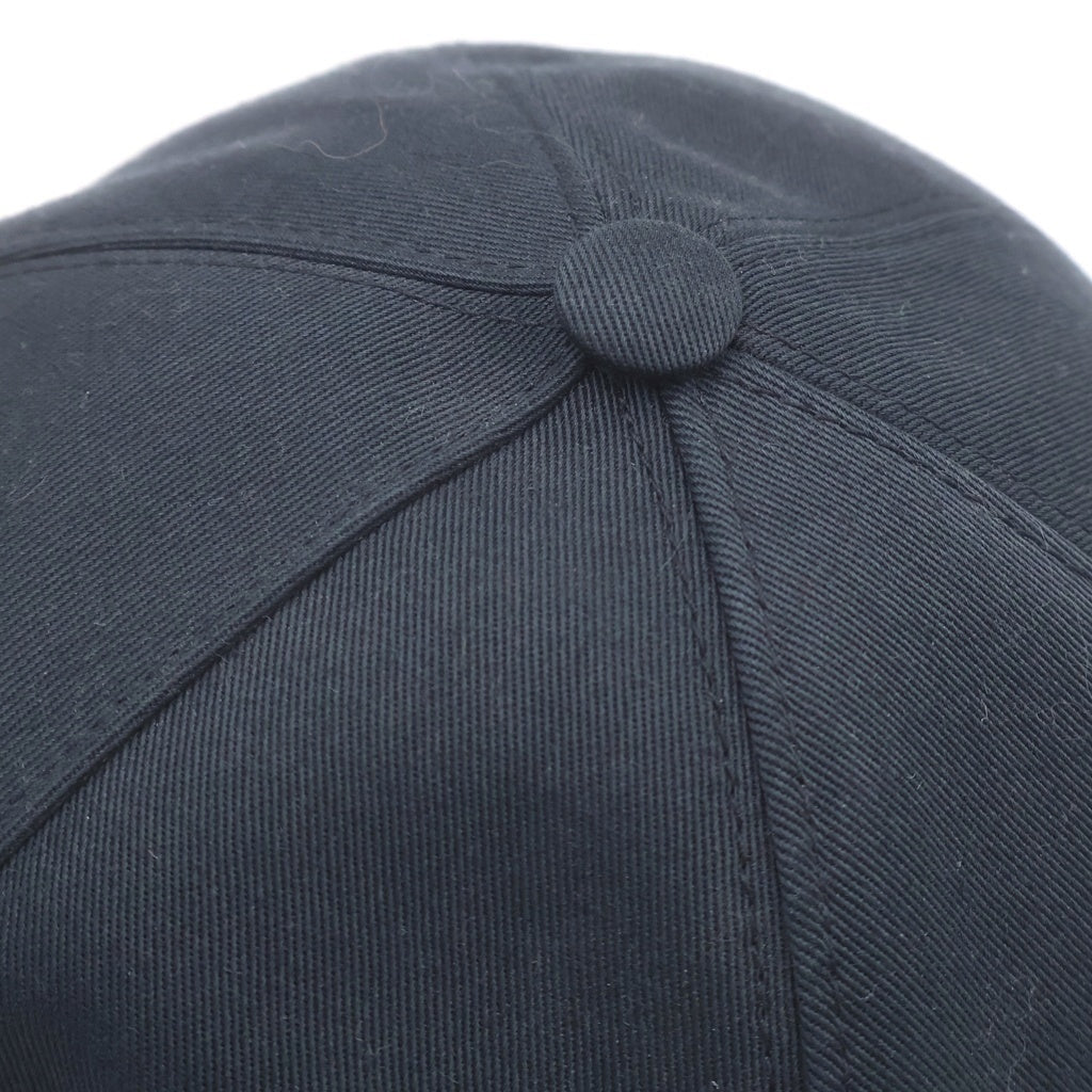 GUCCI(グッチ) EMBROIDERED LOGO BASEBALL CAP 596211 ロゴ刺繍 ベースボールキャップ 帽子 ブラック