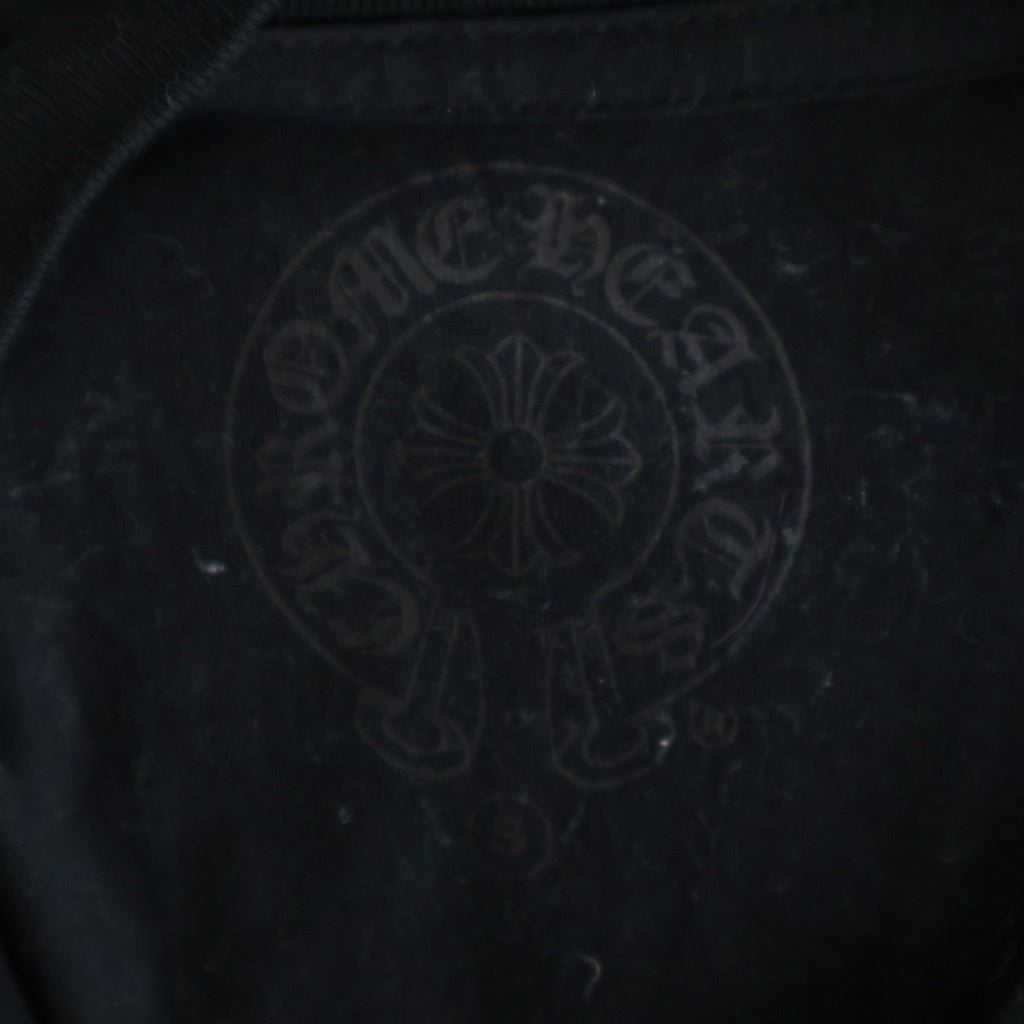 CHROME HEARTS(クロムハーツ) 22SS FOTI EXHIBITION Zeta Reticuli グラフィック プリント クルーネック半袖Tシャツカットソー ブラック