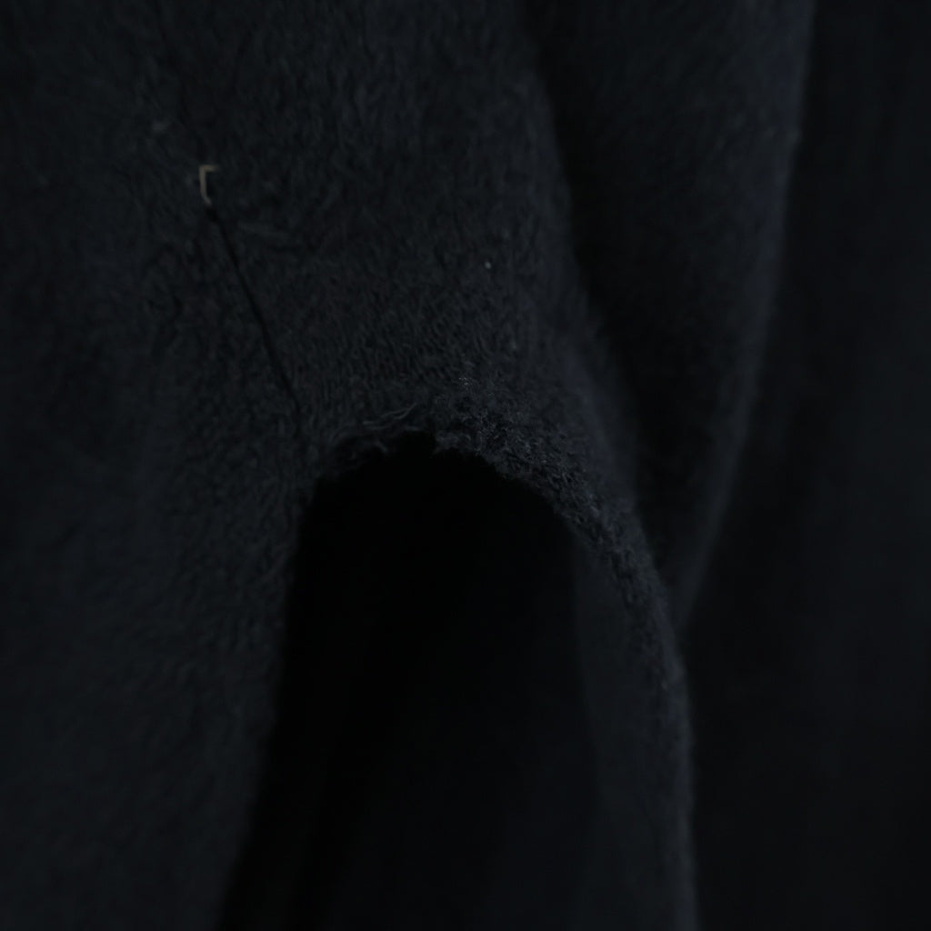 JULIUS(ユリウス) 17SS KNIVES 長袖クルーネックドレープロングカットソー ブラック 577CUM3