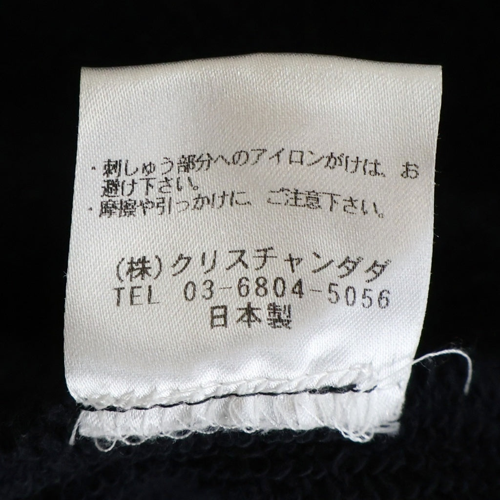 CHRISTIAN DADA(クリスチャンダダ) 袖刺繍 半袖プルオーバースウェット