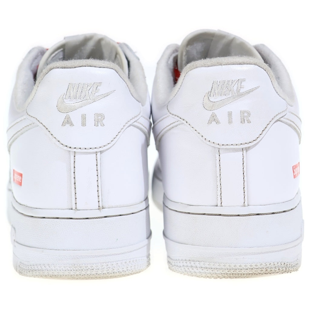 NIKE(ナイキ) ×Supreme Air Force 1 Low White シュプリーム × ナイキ エアフォース1 ロー ホワイトローカットスニーカー ホワイト/レッド US10/28CM CU9225-100