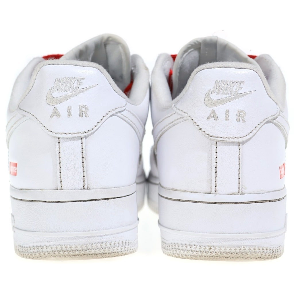NIKE(ナイキ) ×Supreme Air Force 1 Low White シュプリーム × ナイキ エアフォース1 ロー ホワイトローカットスニーカー ホワイト/レッド US6.5/24.5CM CU9225-100