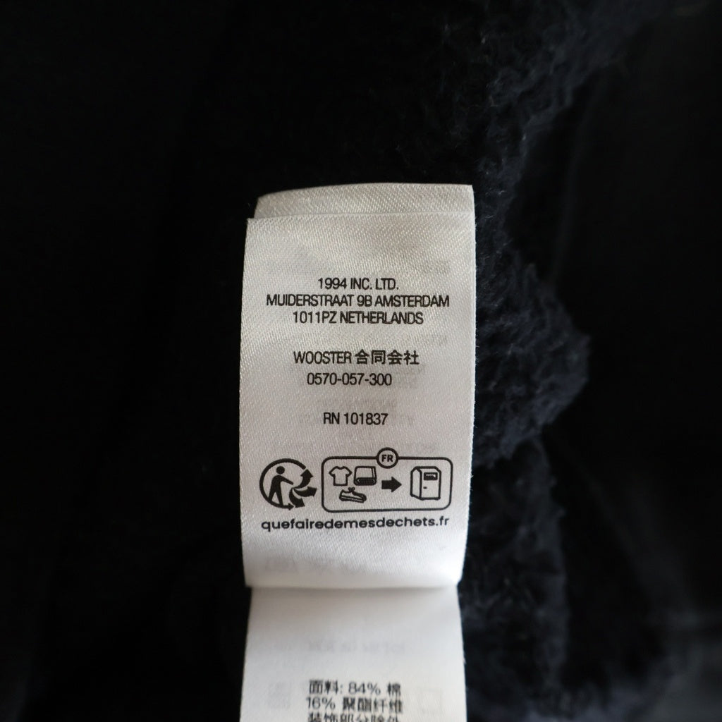 SUPREME(シュプリーム) 24SS $ HOODED SWEATSHIRT $Sロゴ刺繍 プルオーバーパーカー フーディ ブラック
