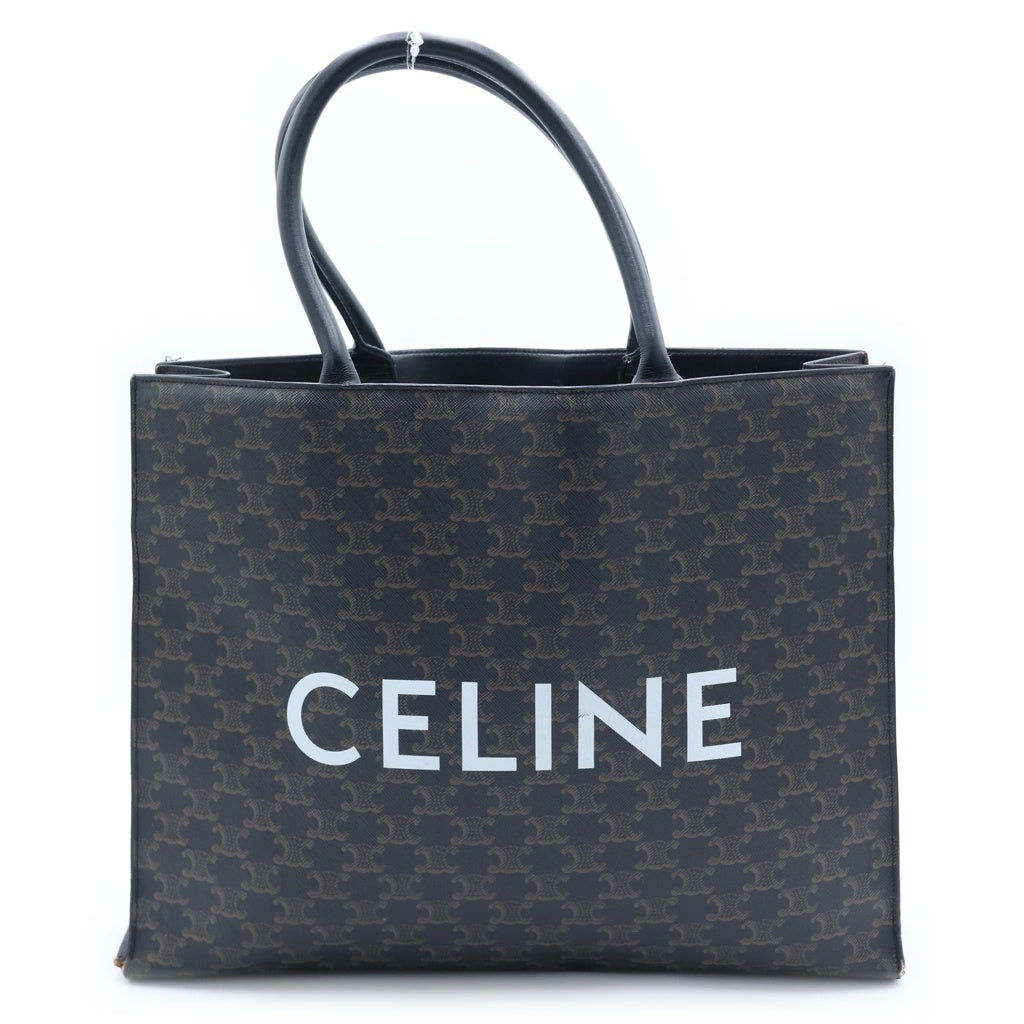 CELINE(セリーヌ) バーティカル カバ トリオンフ キャンバス トート