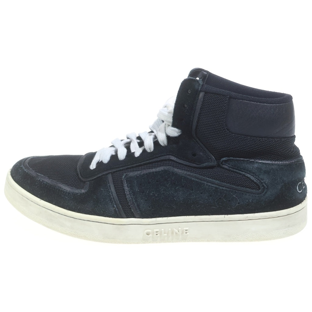 CELINE(セリーヌ) CT-01 Z TRAINER スエードメッシュ切替 ミッドカットスニーカー ブラック