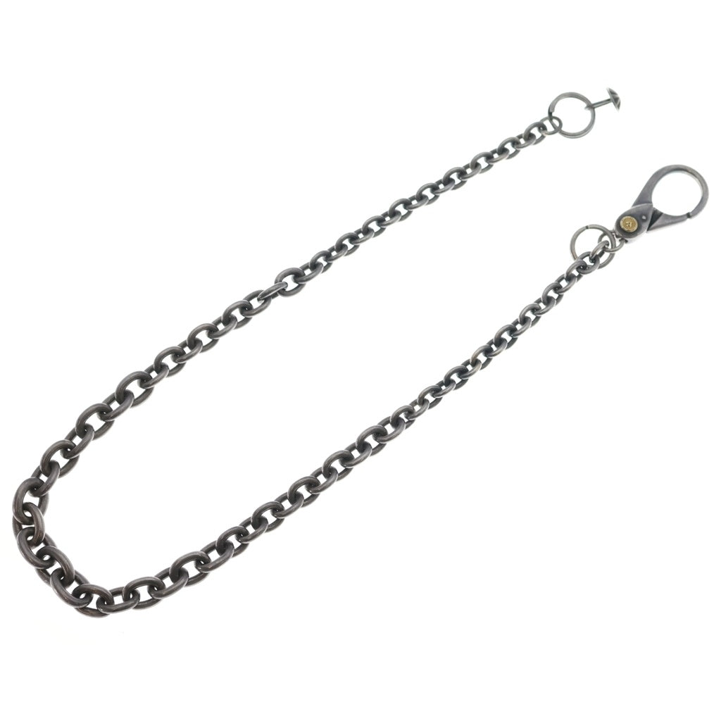 WING ROCK(ウィングロック) K18付きWALLET CHAIN ロングウォレットチェーン シルバー/ゴールド