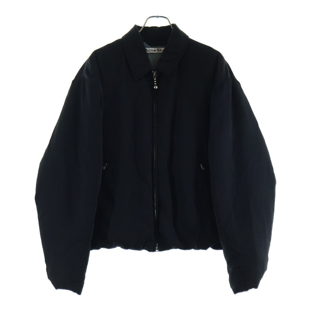 Acne Studios(アクネ ストゥディオズ) 23AW PUFFER DOWN JACKET FN-MN-OUTW000961 パファー ジップアップダウンジャケット ブラック