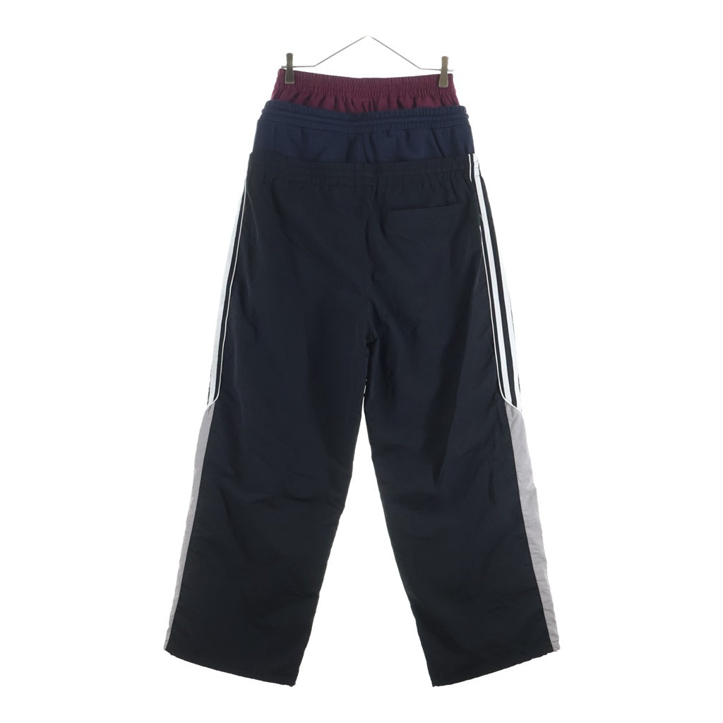 NO BRAND(ノーブランド) PROTOCOL INDEX (プロトコール インデックス) 3Layered Track Pants スリーレイヤード トラックナイロンパンツ ブラック