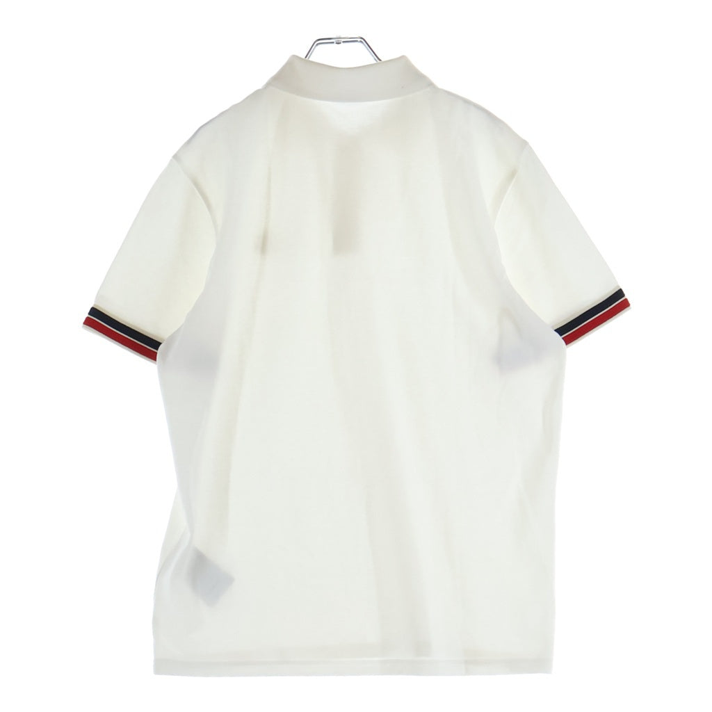 MONCLER(モンクレール) 25SS SS POLO ロゴ 半袖ポロシャツ ホワイト K10918A00020 89A16