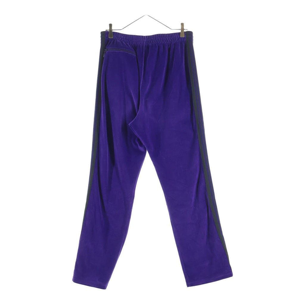 Needles(ニードルス) NARROW TRACK PANT C/PE VELOUR NS253 ベロア ナロートラックパンツ パープル