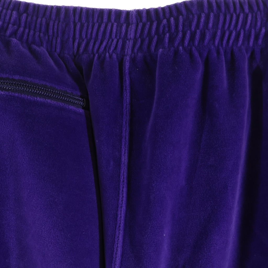 Needles(ニードルス) NARROW TRACK PANT C/PE VELOUR NS253 ベロア ナロートラックパンツ パープル