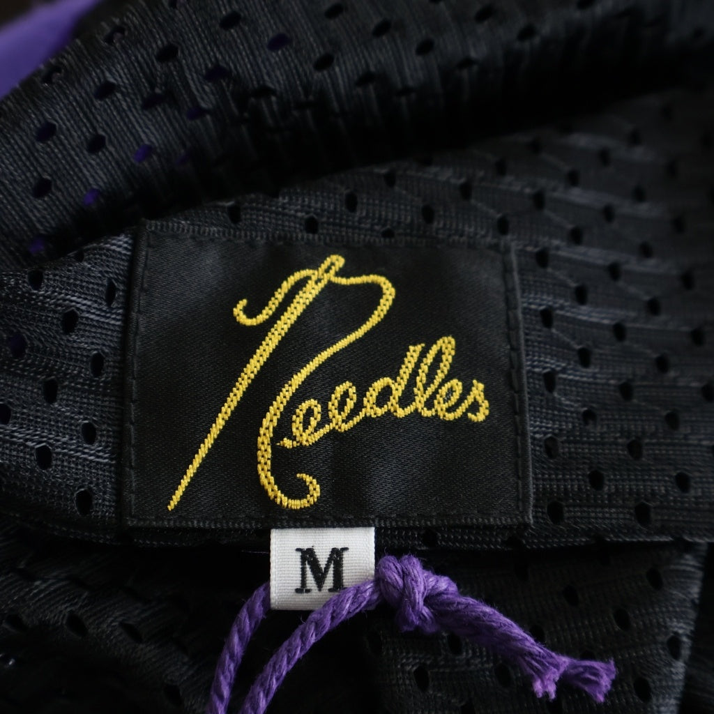 Needles(ニードルス) NARROW TRACK PANT C/PE VELOUR NS253 ベロア ナロートラックパンツ パープル