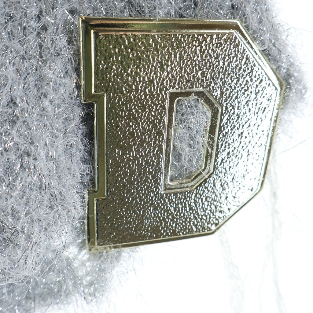 doublet(ダブレット) Metal Letter Shorts 22SS41KN70 メタル レター ショーツ ハーフパンツ シルバー レディース