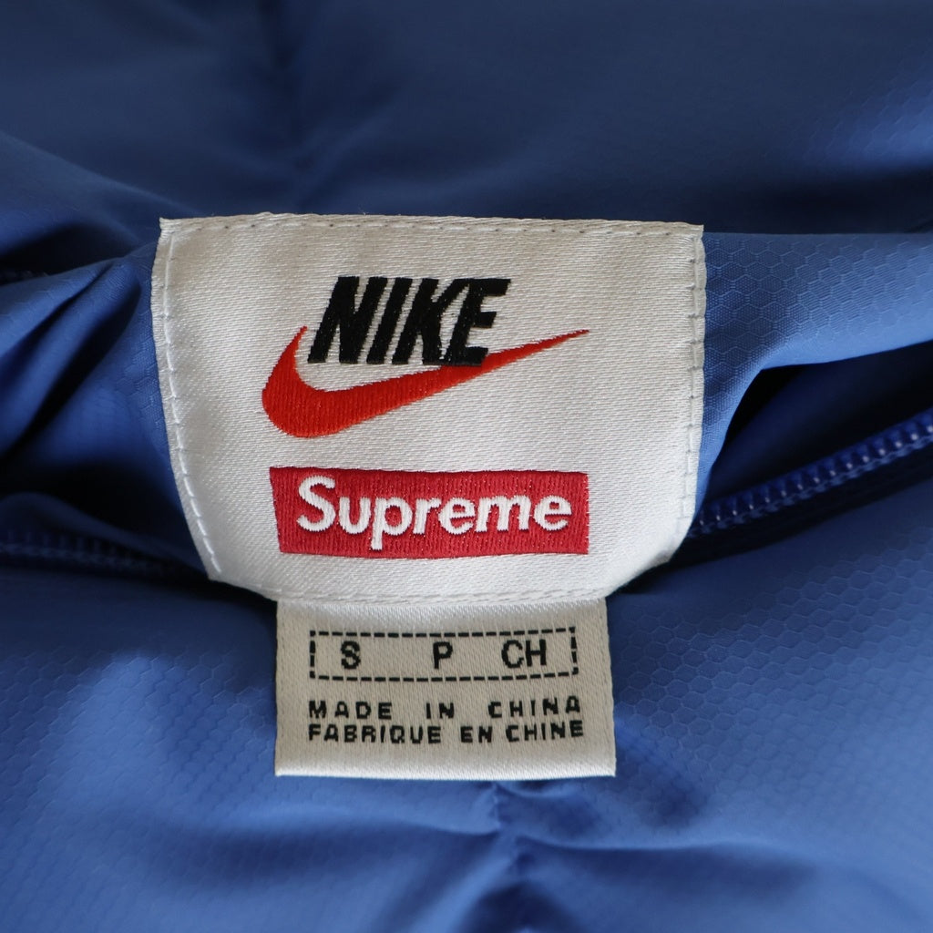 SUPREME(シュプリーム) 21SS ×NIKE Reversible Puffy Jacket DB0494-489 ナイキ リバーシブルパフィー 中綿ジャケット ブルー