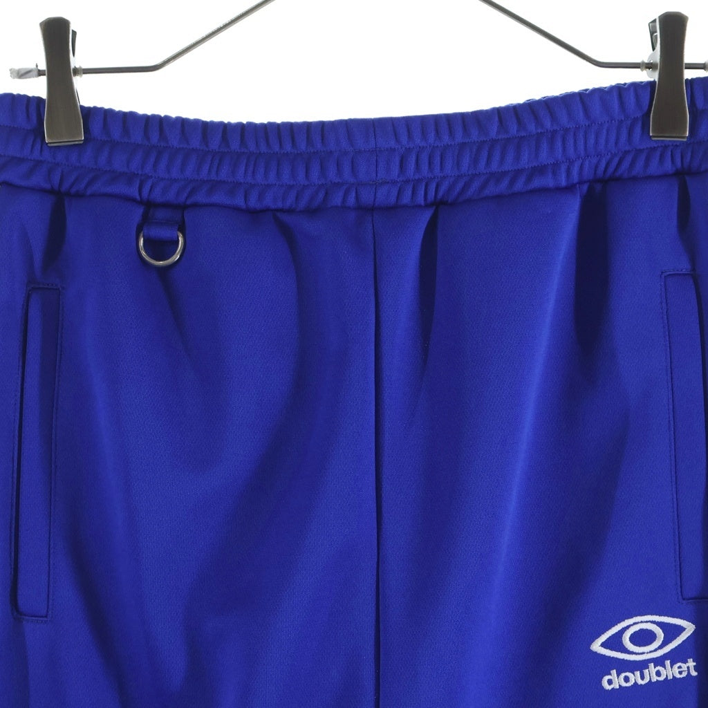 doublet(ダブレット) 23SS INVISIBLE TRACK PANTS 23SS42PT231 インヴィジブル トラックパンツ ブルー