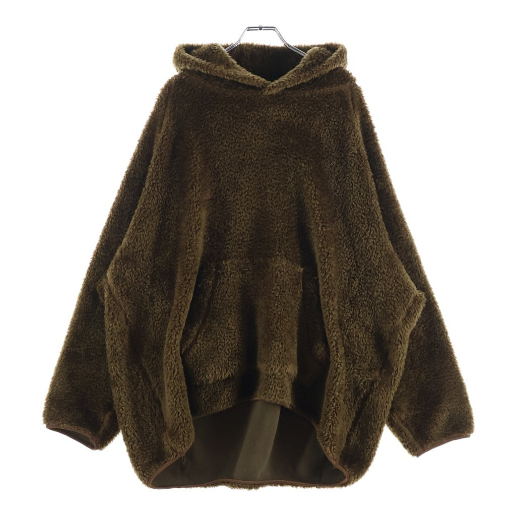 Needles(ニードルス) Andre Hoody Synthetic Fur FK212 アンドレ フェイクファープルオーバーパーカー フーディ ブラウン
