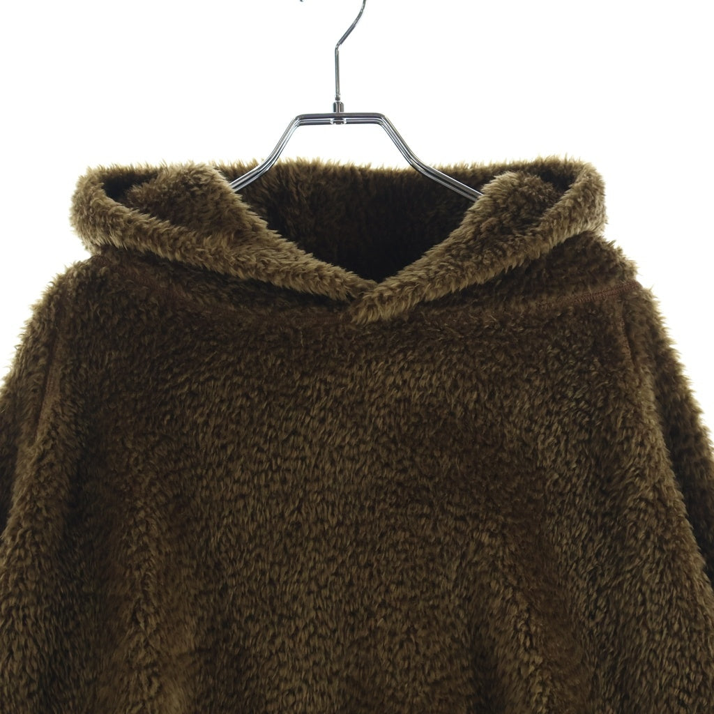 Needles(ニードルス) Andre Hoody Synthetic Fur FK212 アンドレ フェイクファープルオーバーパーカー フーディ ブラウン
