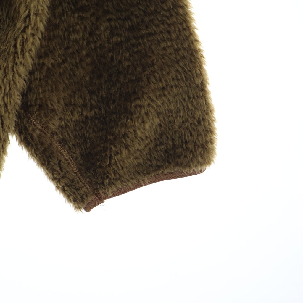 Needles(ニードルス) Andre Hoody Synthetic Fur FK212 アンドレ フェイクファープルオーバーパーカー フーディ ブラウン