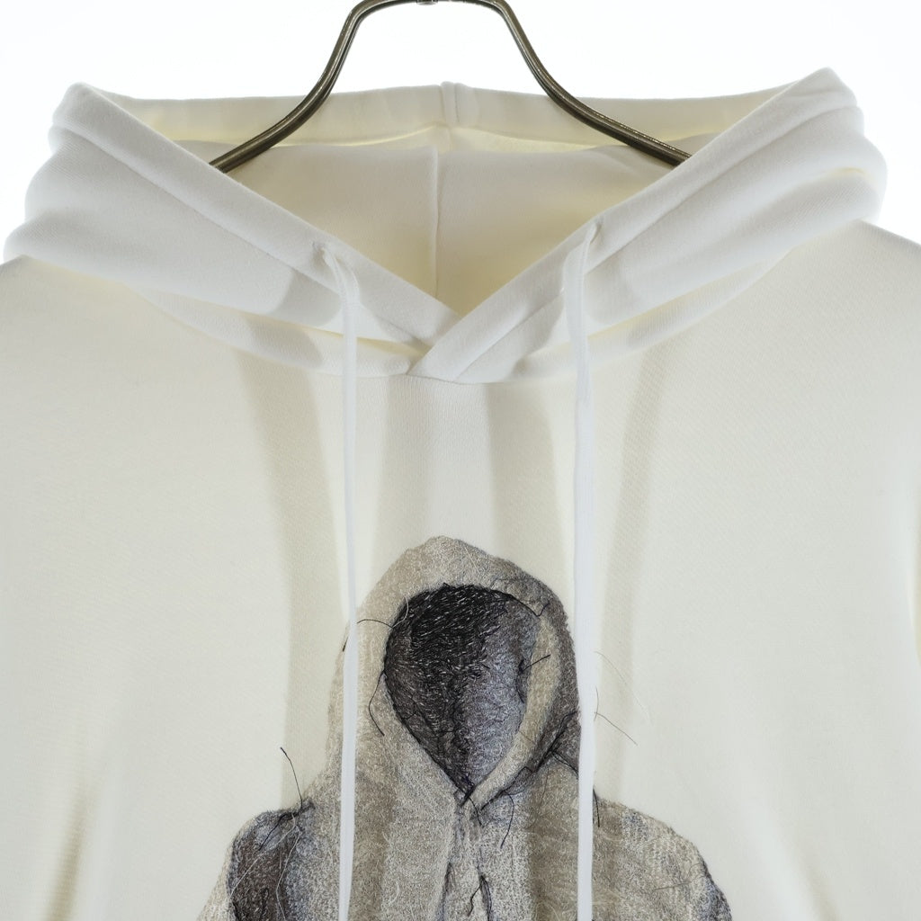 doublet(ダブレット) 22SS PHOTO STITCH HOODIE 22SS32CS213 フォト す2SS PHOTO STITCH HOODIE 22SS32CS213 フォト ステッチ プルオーバーパーカー フーディ ホワイト