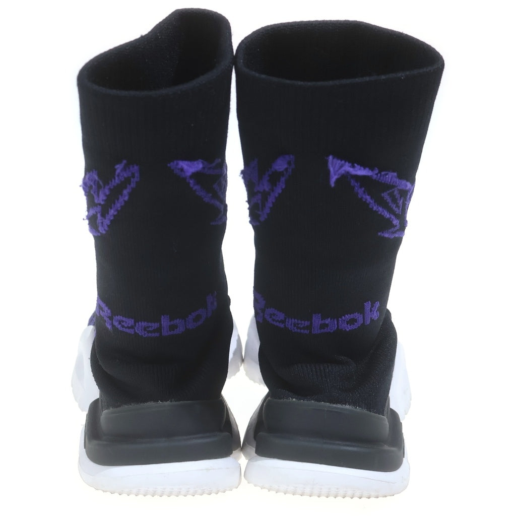 VETEMENTS(ヴェトモン) ×Reebok Metal Sock Runner UAH19RE5 メタルソックスランナー ソックスブーツ ブラック レディース