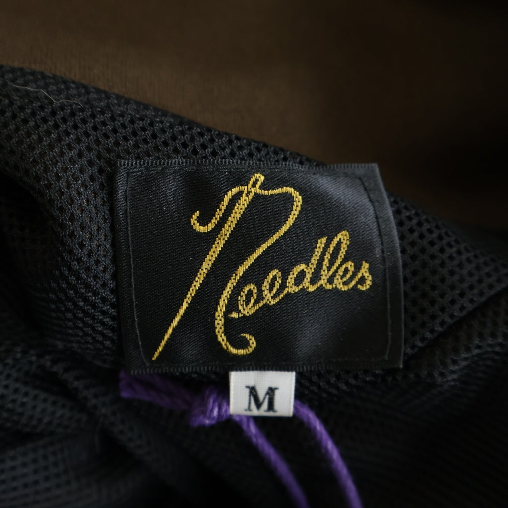Needles(ニードルス) 18AW Side Line Coach Jacket DI182 サイドライン フロントパピヨン刺繍 コーチジャケット ブラウン