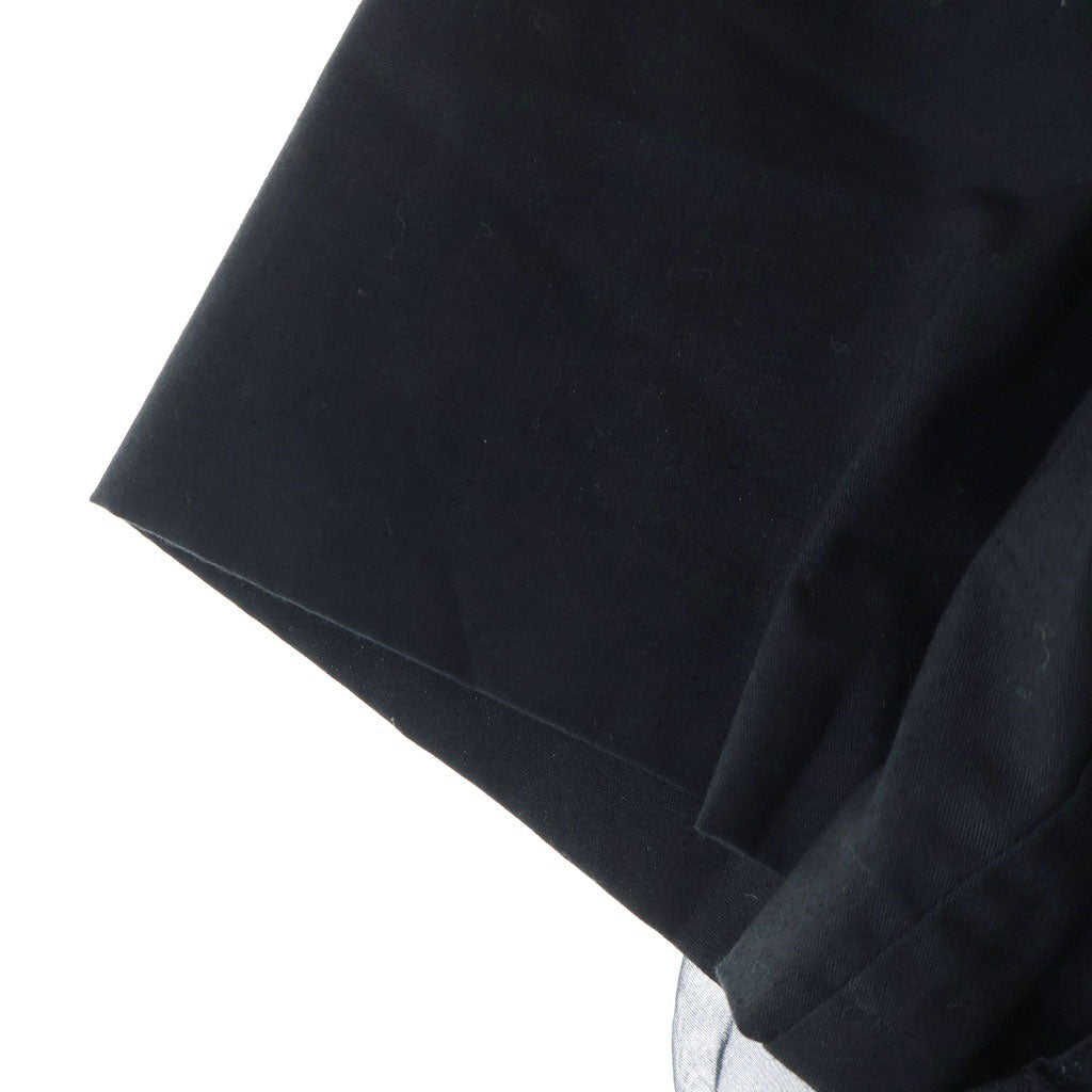 kolor(カラー) 16SS SHORT SLEEVE DRESS SHIRT ONE OIECE 16SCL-004124 ハーフボタン 半袖ドレスシャツワンピース ブラック レディース