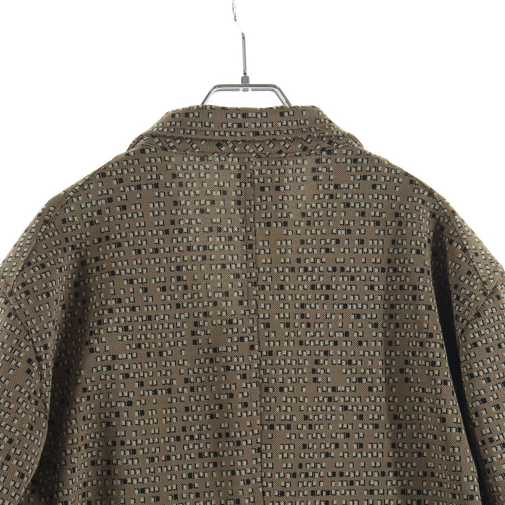 Needles(ニードルス) 20AW B JACKET POLY HM238 千鳥格子 ポリテーラードジャケット ブラウン