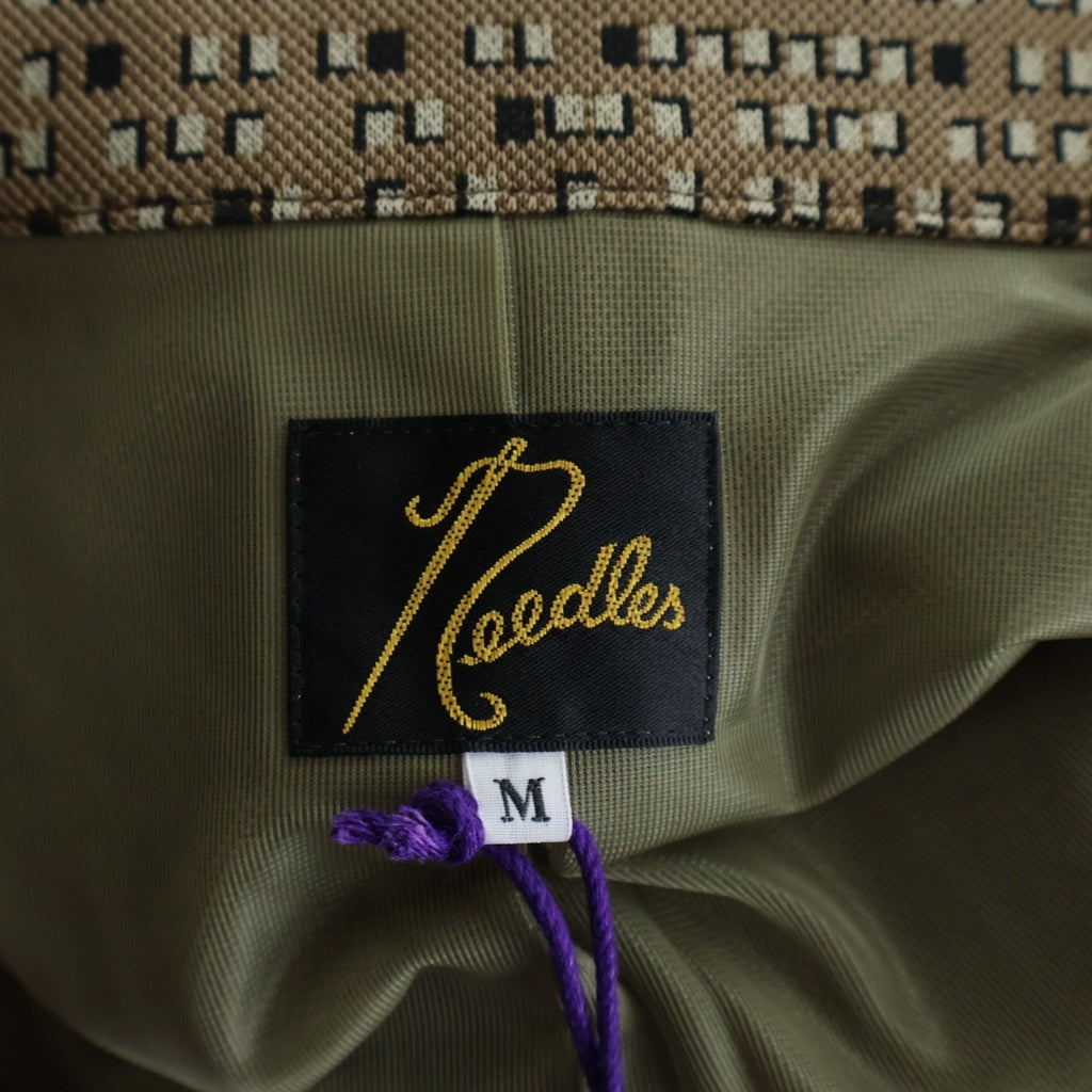 Needles(ニードルス) 20AW B JACKET POLY HM238 千鳥格子 ポリテーラードジャケット ブラウン