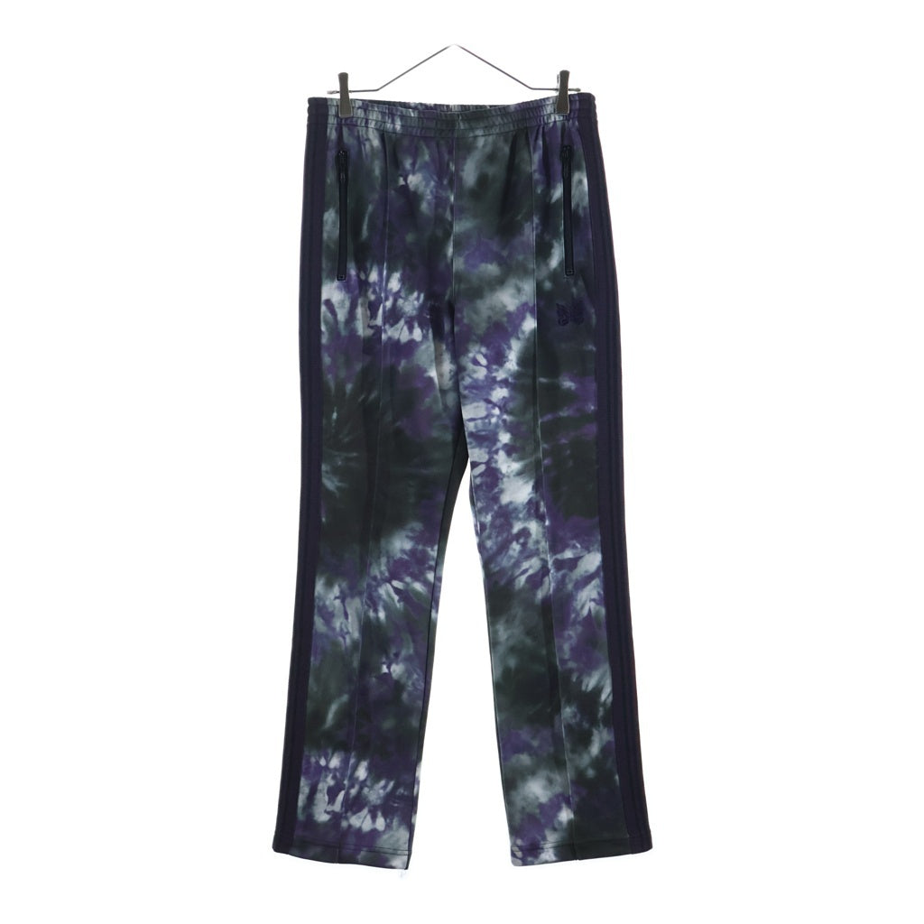Needles(ニードルス) 21SS Narrow Track Pants IN936 フロントパピヨンロゴ刺繍 ナロートラックパンツ ジャージ パープル