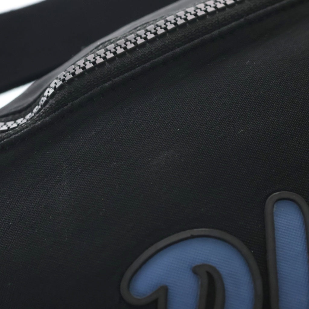 Christian Dior(クリスチャンディオール) ×KAWS nylon waist bag カウズ ナイロン ウエストポーチ ショルダーバッグ ロゴ ハチ ブラック