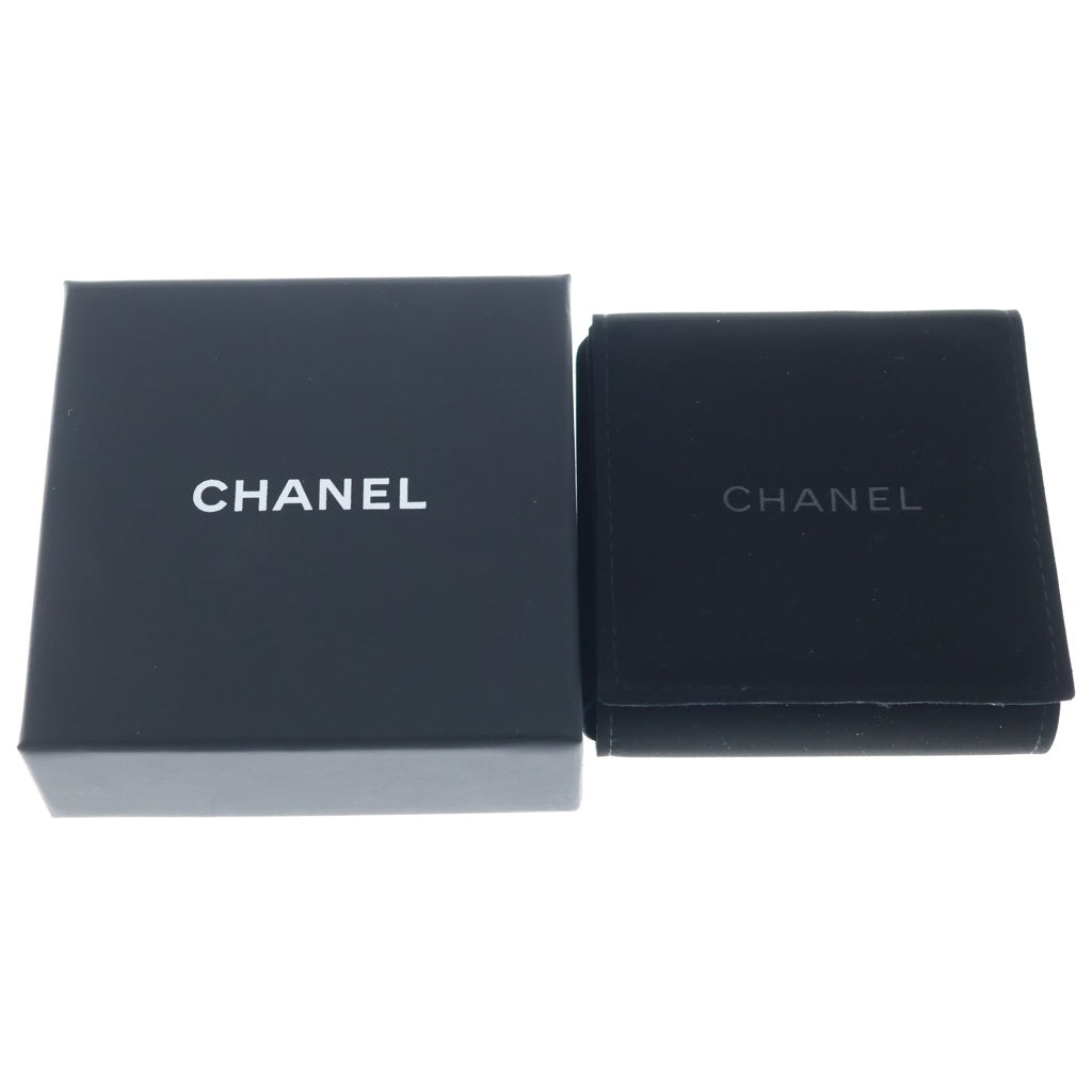 CHANEL(シャネル) ココマーク ラインストーン フープドロップピアス ゴールド レディース