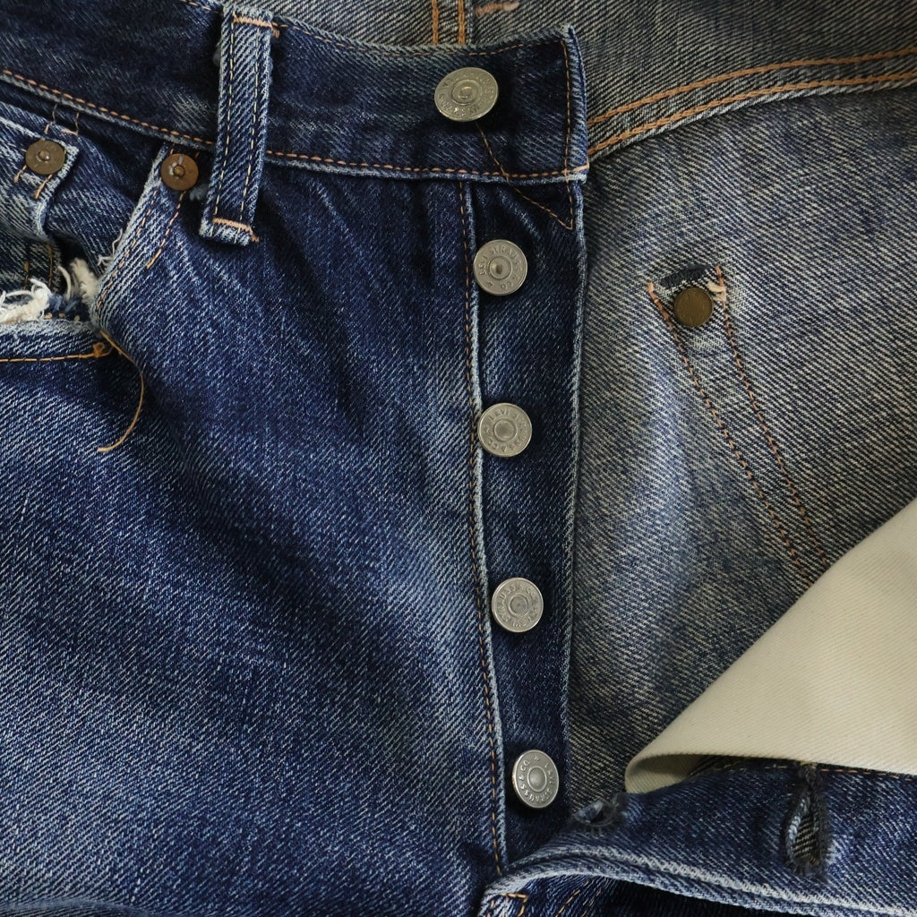 Levi's(リーバイス) 501XX DENIM PANTS 55501 復刻 BIG E 日本製 ストレートデニムパンツ ジーンズ インディゴ 55501