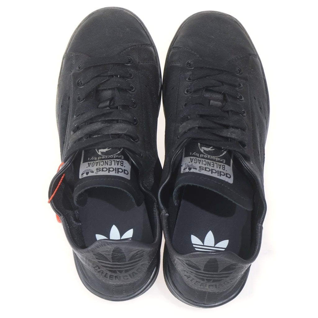 adidas(アディダス) ×BALENCIAGA Stan Smith Core BlackWhite HP6779 バレンシアガ スタンスミス ローカットスニーカー コアブラック/ホワイト レディース HP6779