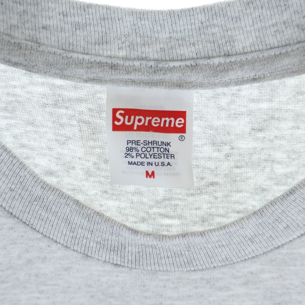 SUPREME(シュプリーム) 24SS Maradona Tee マラドーナ フォトプリント クルーネック半袖Tシャツカットソー グレー
