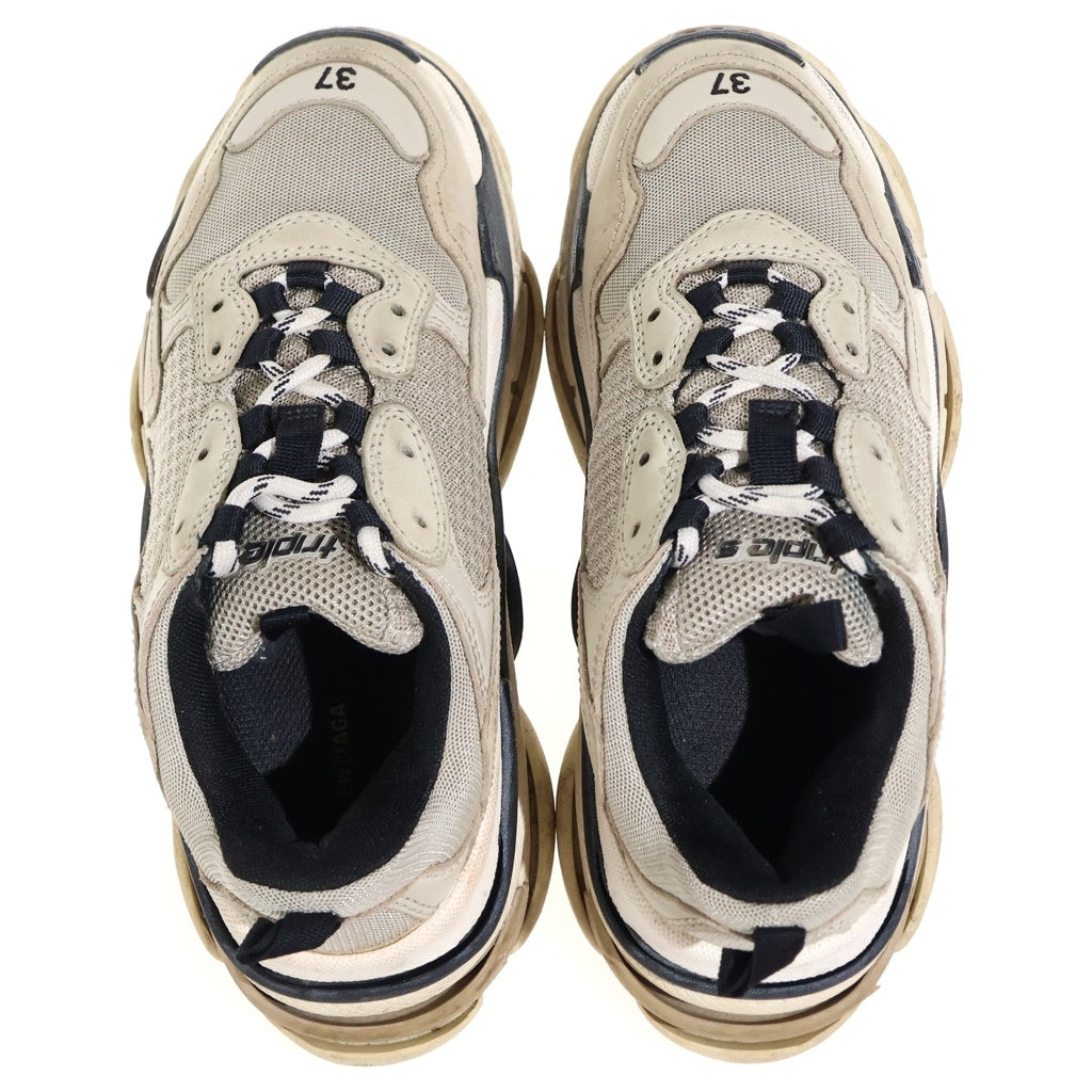 BALENCIAGA(バレンシアガ) TRIPLE-S トリプルエス ローカットスニーカー シューズ レディース ベージュ/グレー 524039