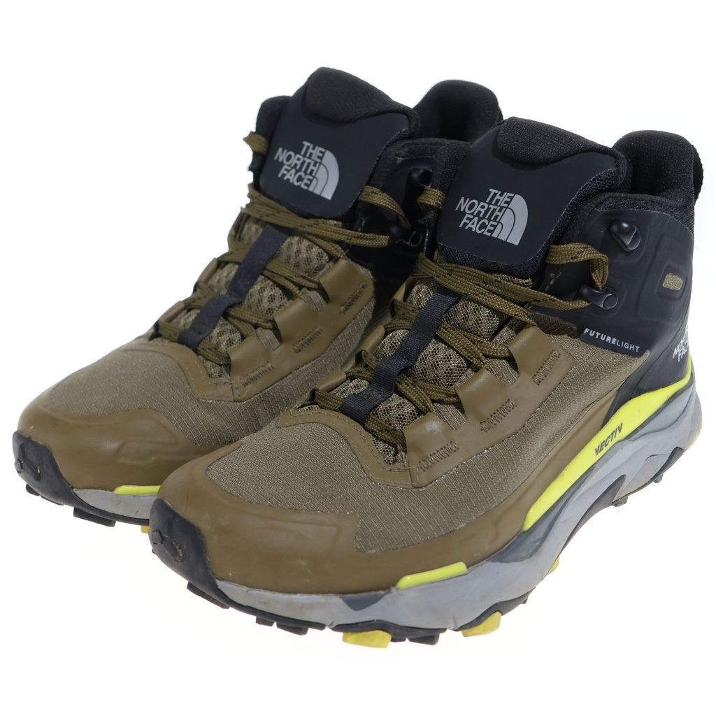 THE NORTH FACE(ザノースフェイス) VECTIV Exploris Mid FUTURELIGHT Boots ハイカットスニーカー トレッキングシューズ カーキ NF0A4T2U NF0A4T2U レディース