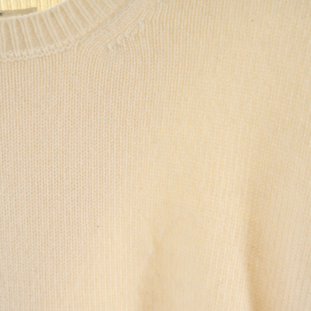 CELINE(セリーヌ) Macadam Cashmere Poncho Sweater フィービー ファイロ期 マカダム カシミヤ クルーネックニットセーター ポンチョ ベージュ レディース 2 3U58/3265