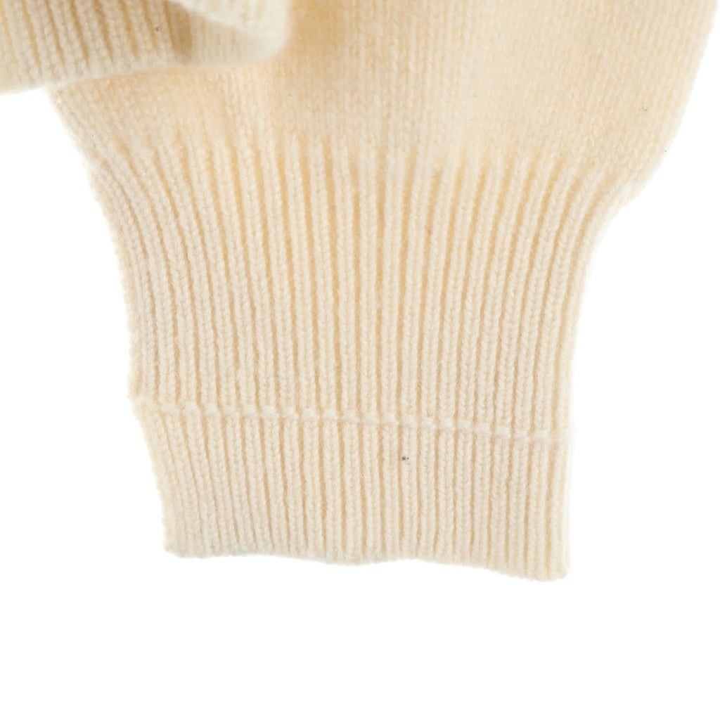 CELINE(セリーヌ) Macadam Cashmere Poncho Sweater フィービー ファイロ期 マカダム カシミヤ クルーネックニットセーター ポンチョ ベージュ レディース 2 3U58/3265