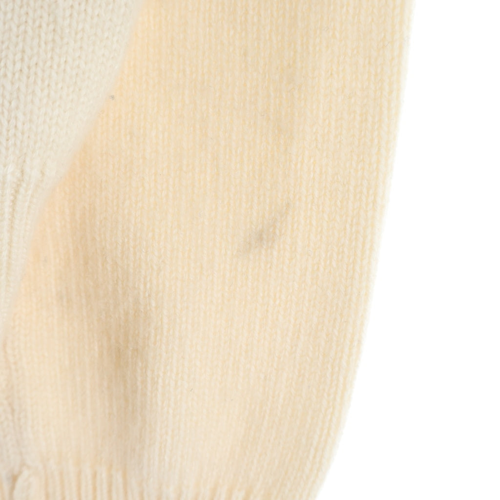 CELINE(セリーヌ) Macadam Cashmere Poncho Sweater フィービー ファイロ期 マカダム カシミヤ クルーネックニットセーター ポンチョ ベージュ レディース 2 3U58/3265