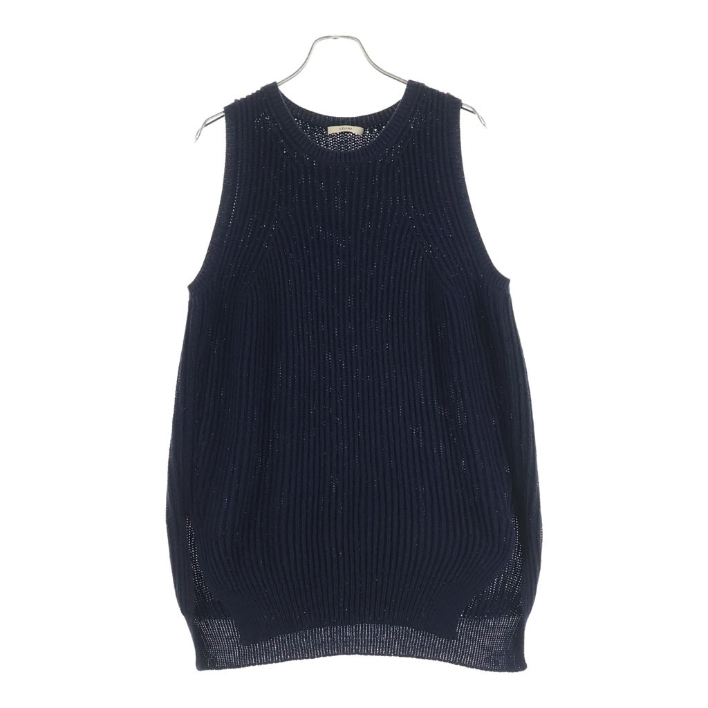 CELINE(セリーヌ) Kint Vest フィービー ファイロ期 クルーネックニットセーター ベスト ネイビー レディース 2 3M67/3259