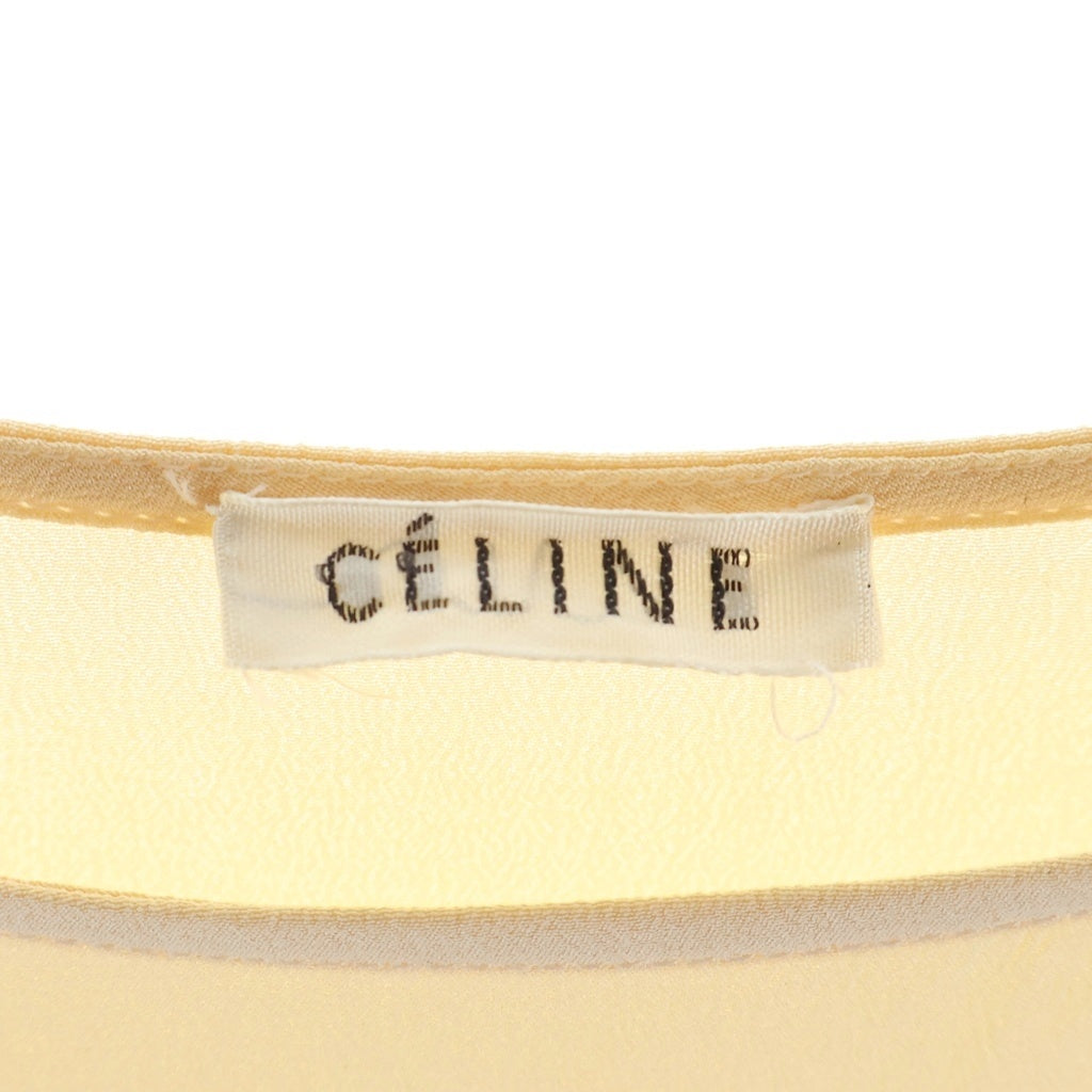 CELINE(セリーヌ) Silk Dress シルク ドレス ワンピース ベージュ レディース 2 6D62/2608