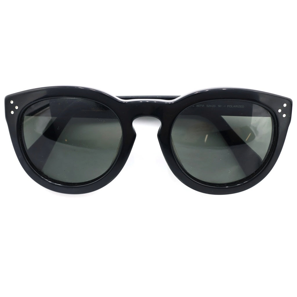 CELINE(セリーヌ) オーバルフレーム サングラス 眼鏡 アイウェア 52□23 145 ブラック CL41801/S 807VI