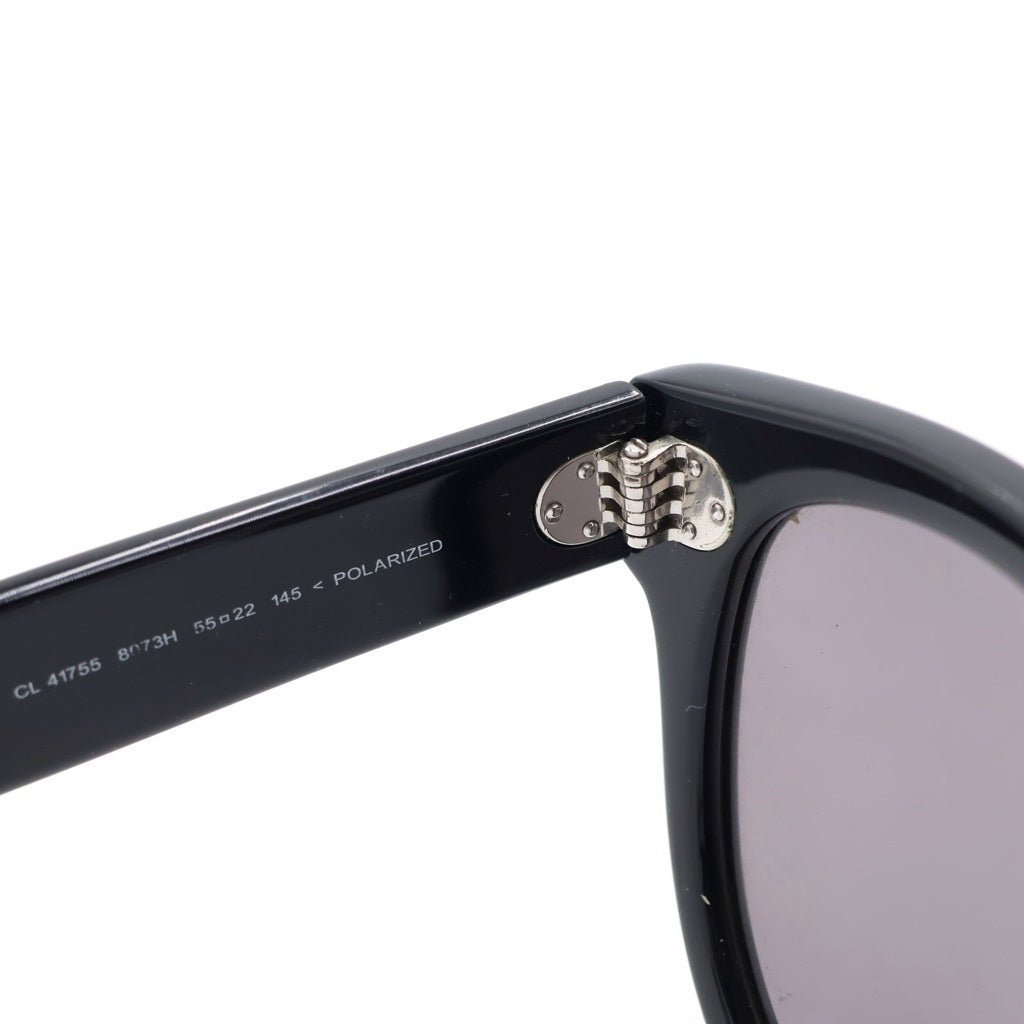 CELINE(セリーヌ) オーバルフレーム サングラス 眼鏡 アイウェア 55□22 145 ブラック CL41755 8073H