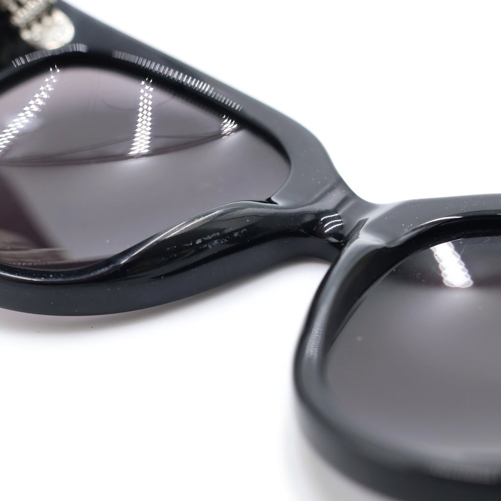 CELINE(セリーヌ) オーバルフレーム サングラス 眼鏡 アイウェア 55□22 145 ブラック CL41755 8073H