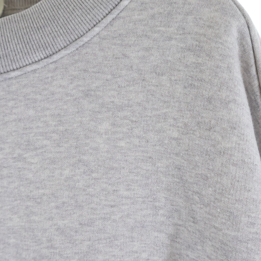 BALENCIAGA(バレンシアガ) PARIS-8 Print Sweatshirt バックプリント クルーネックスウェットトレーナー グレー 436410 TSK07