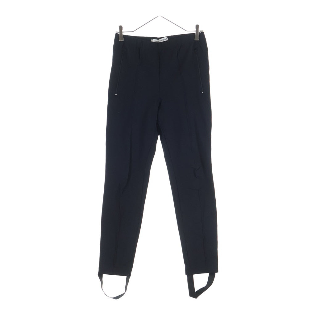 BALENCIAGA(バレンシアガ) Leggings Track Long Pants レギンス トラック ロング パンツ ブラック レディース 480012 TTK21